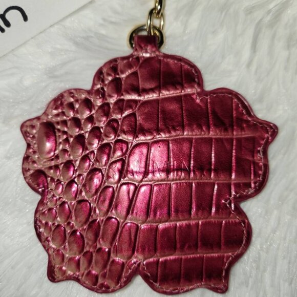 Brahmin Lotus Levan Charm Key Fob RARE Magnolia - Picture 3 of 4